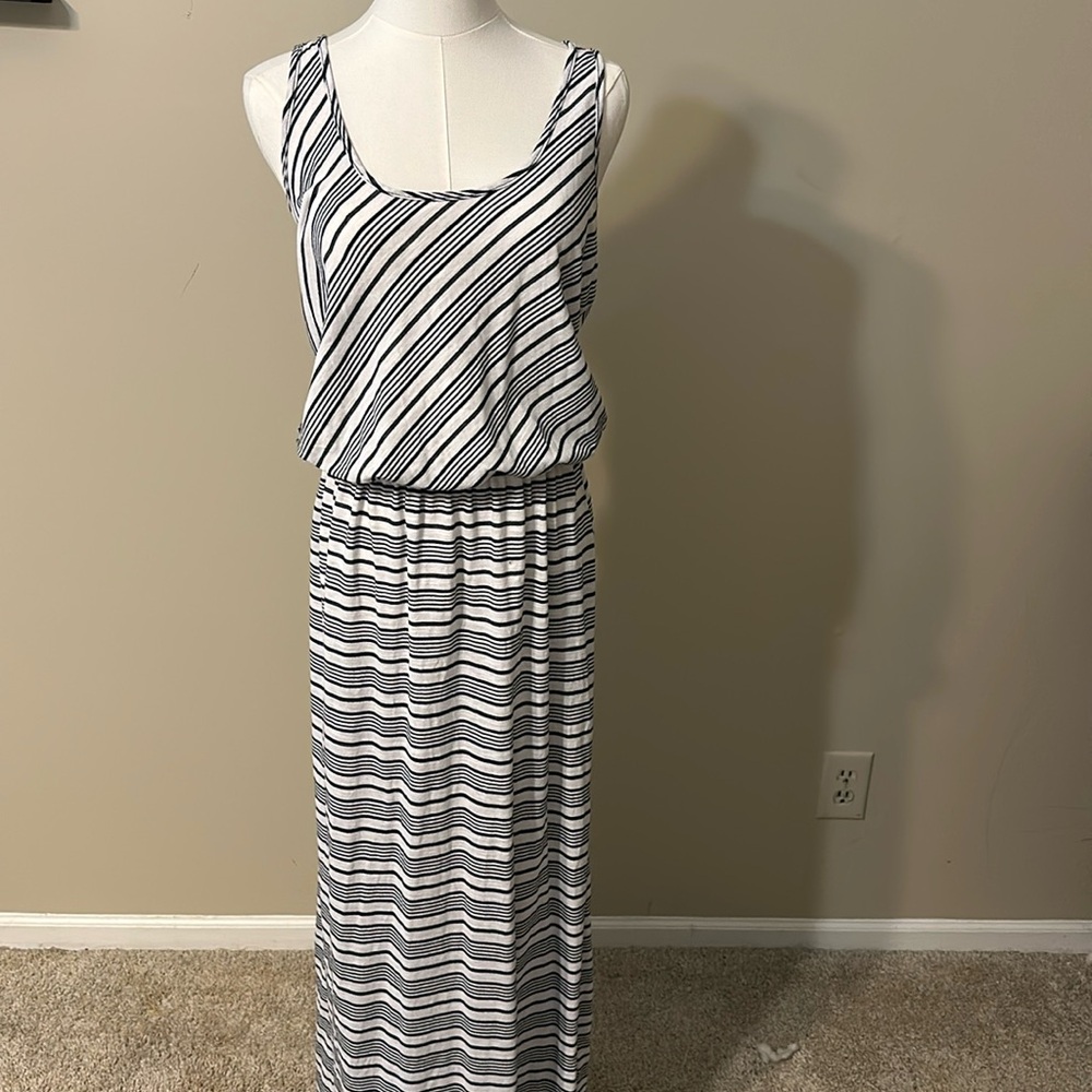 Michael Stars striped maxi dress